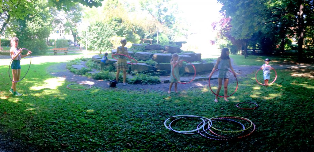 hoop dance